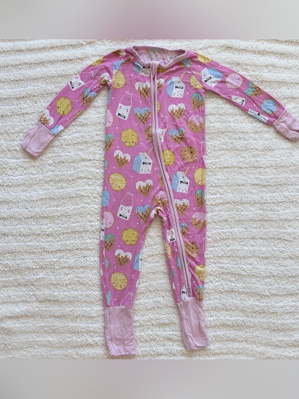 Little Sleepies Zippy Pajamas - Picture 2 of 3